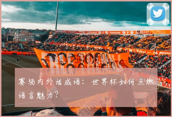赛场内外话成语:世界杯如何点燃语言魅力?