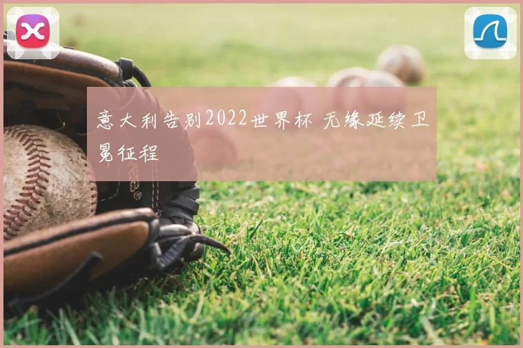 意大利告别2022世界杯 无缘延续卫冕征程