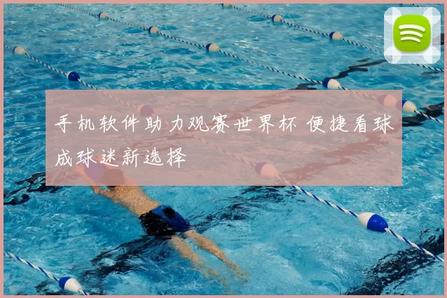 手机软件助力观赛世界杯 便捷看球成球迷新选择