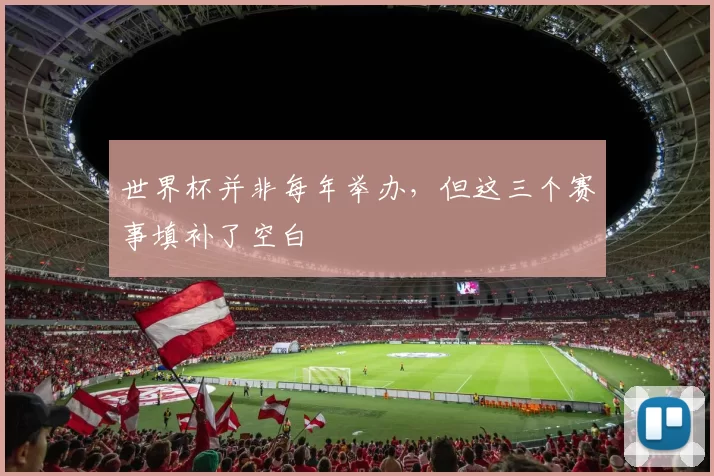 世界杯并非每年举办，但这三个赛事填补了空白